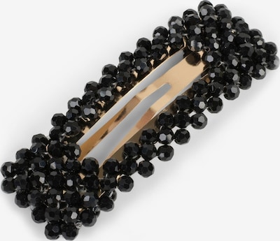 styleBREAKER Haarschmuck 'Rechteckige Kunststoff Perlen Haarspange' in One Size in schwarz, Produktansicht