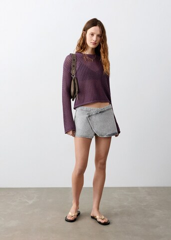 MANGO TEEN Skirt in Grey