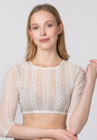 STOCKERPOINT Bluse 'Viara' in Weiß: Vorderseite