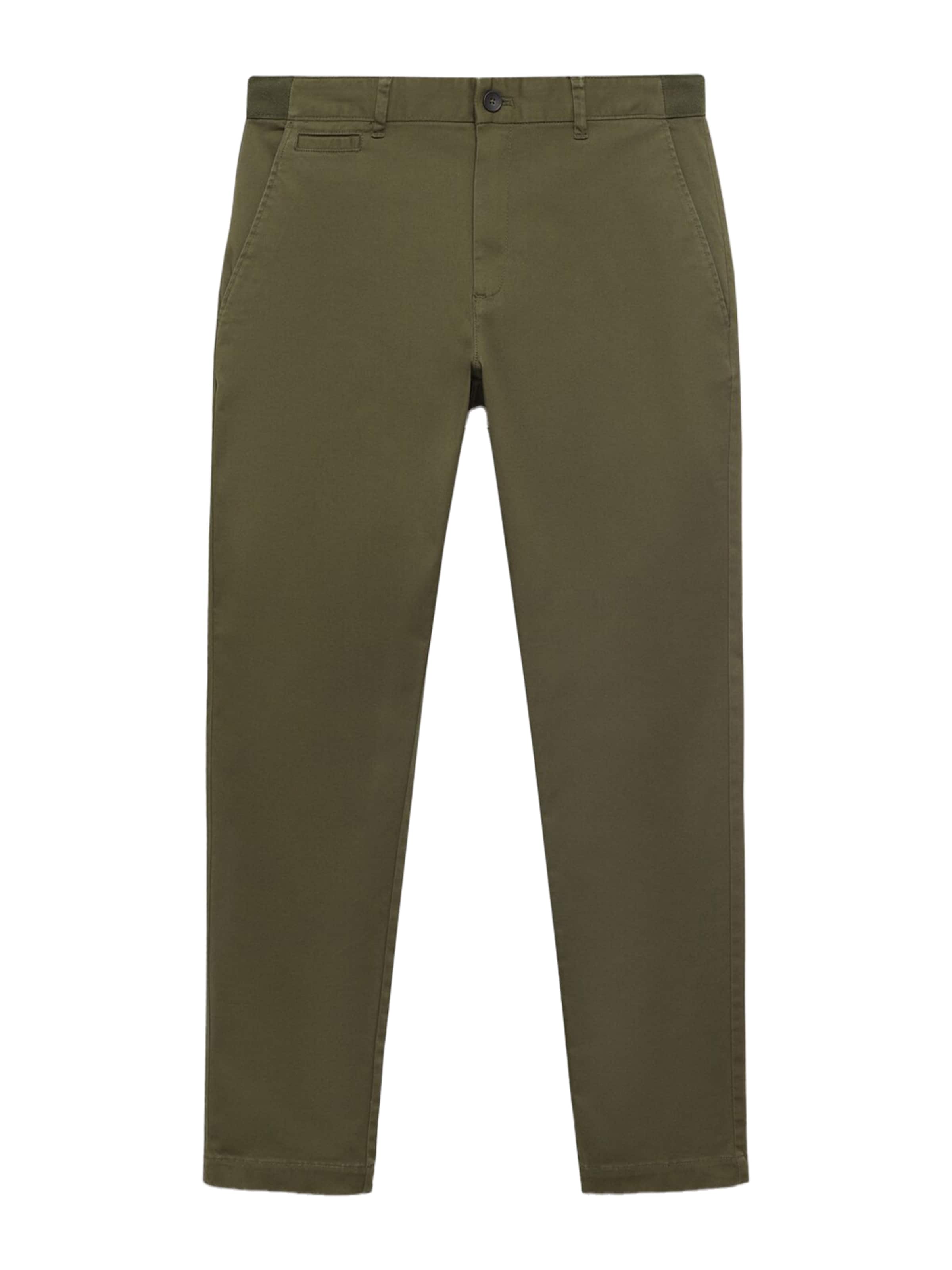 MANGO MAN Tapered Chino &#x27;Prato&#x27; in Groen: voorkant