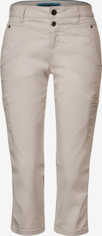 Pantalon STREET ONE en beige : devant