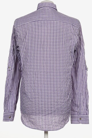 STOCKERPOINT Button Up Shirt in M in Purple