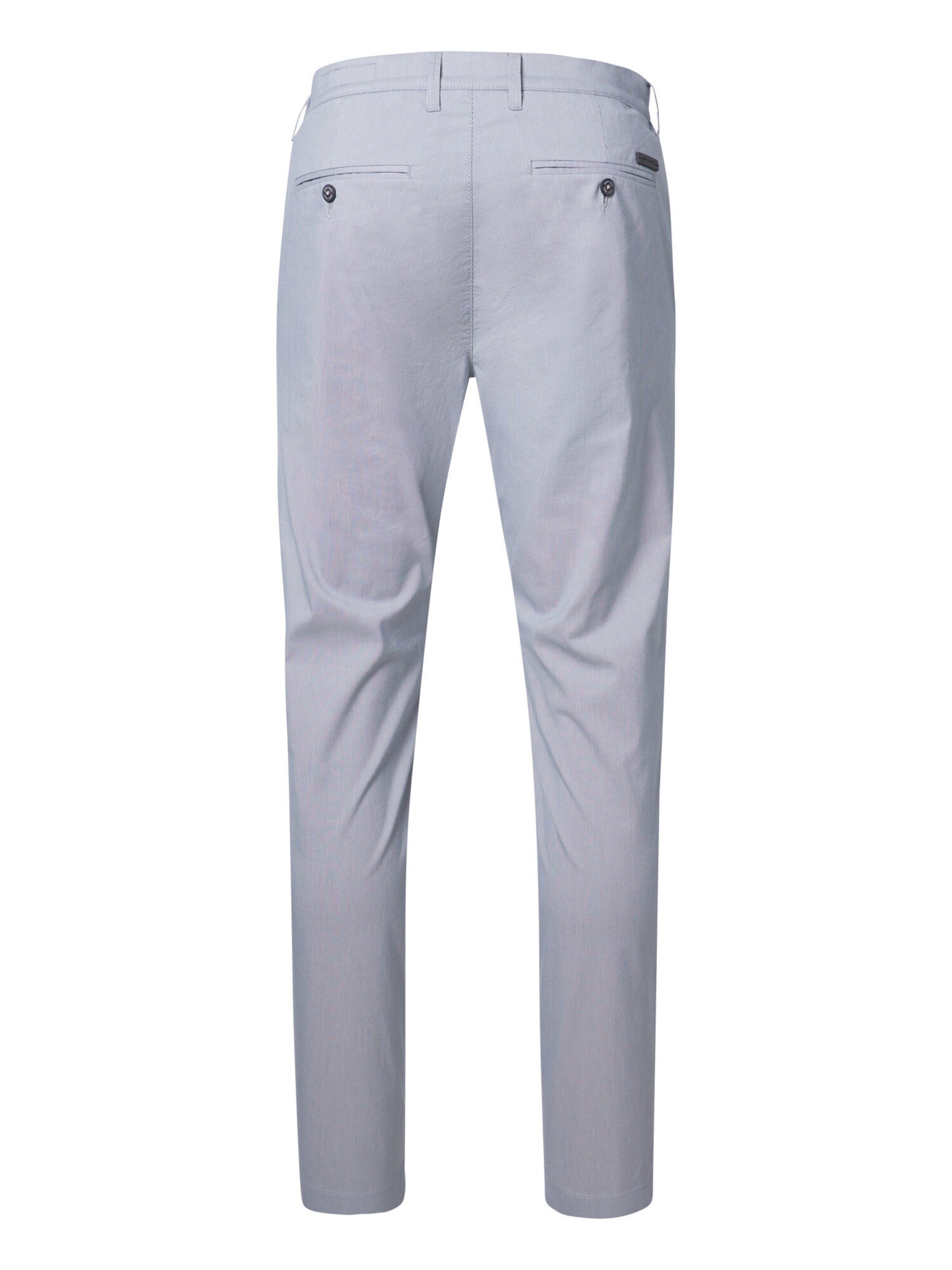PIERRE CARDIN Tapered Chino trousers 'PC-Calais' in Grey