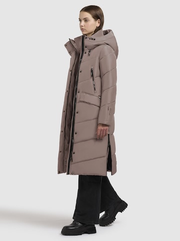 Cappotto invernale ' EVIEL ' di khujo in marrone