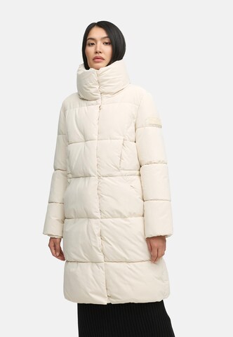 Cappotto invernale 'Wolkenkuss 14' di NAVAHOO in beige: frontale
