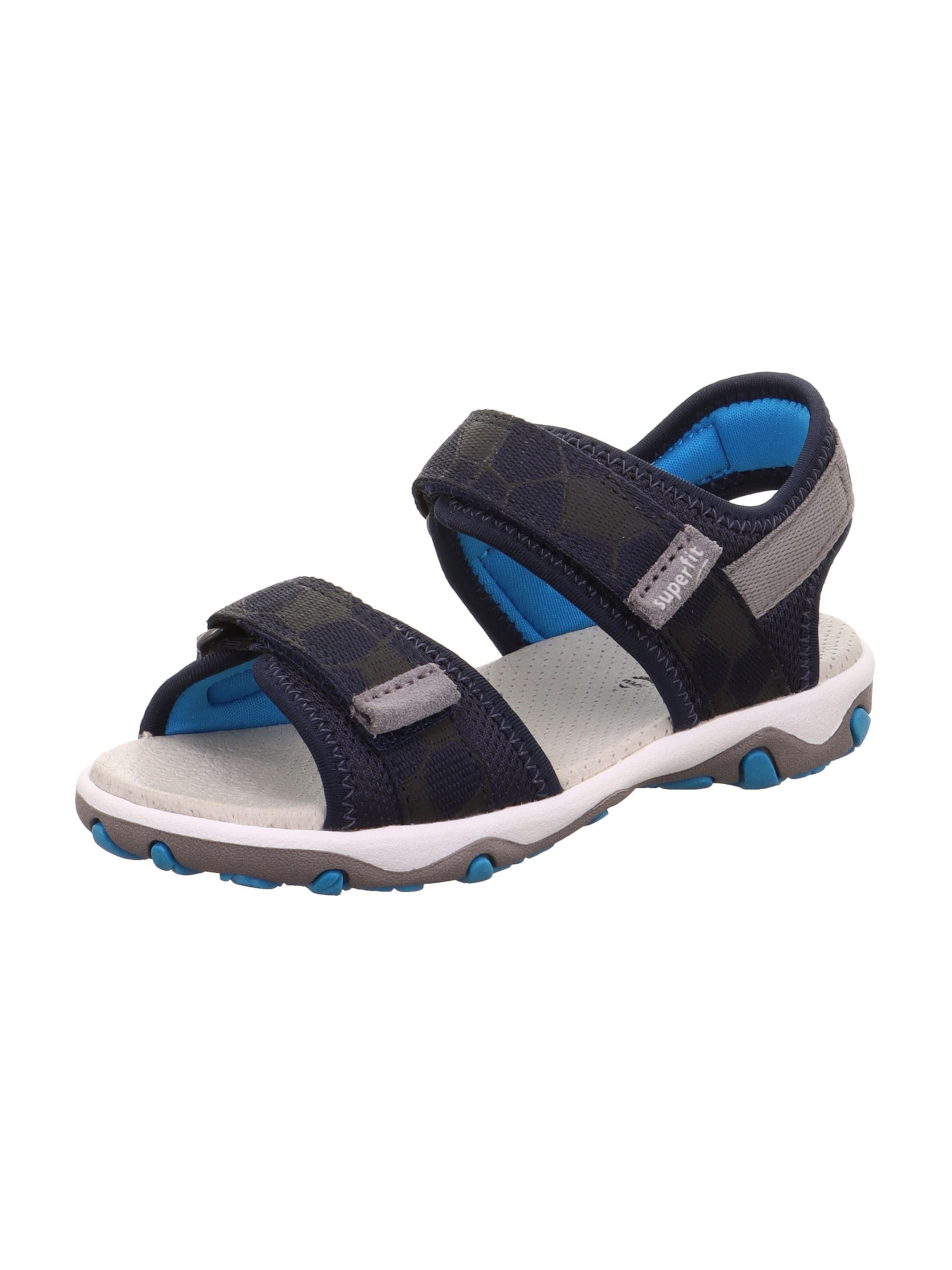 SUPERFIT Отворени обувки 'Mike 3.0' в синьо: отпред