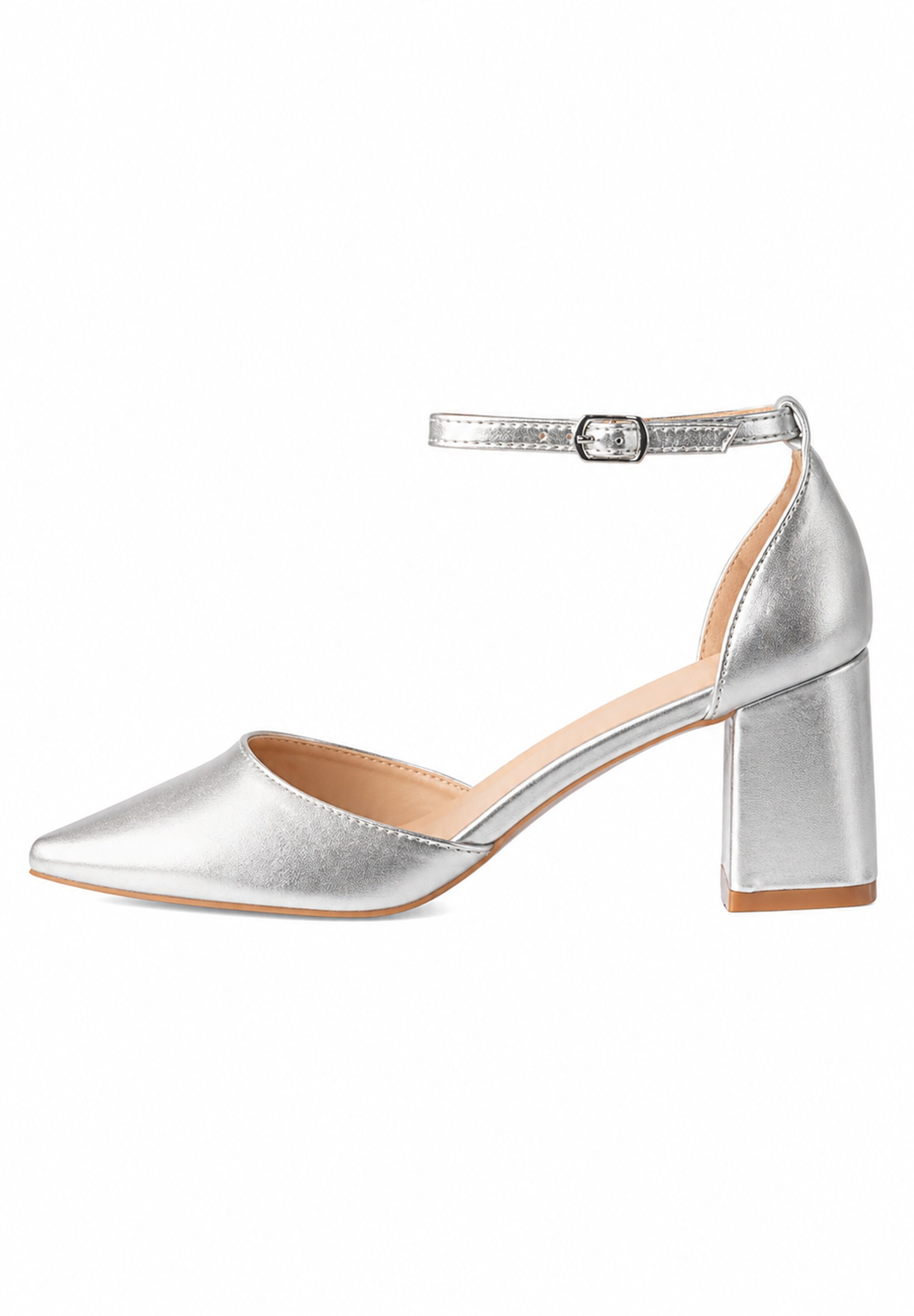 Elara Pumps in Silver