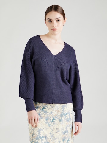 MSCH COPENHAGEN Sweater 'Acentia Rachelle' in Blue: front