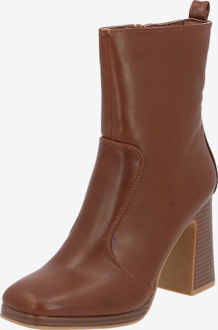 Bottines 'Focola' Palado en marron : devant