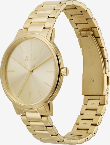 ARMANI EXCHANGE Analoguhr in Gold