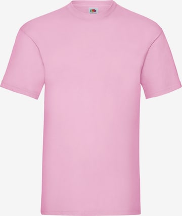 FRUIT OF THE LOOM Shirts 'T-shirt' i pink: forside