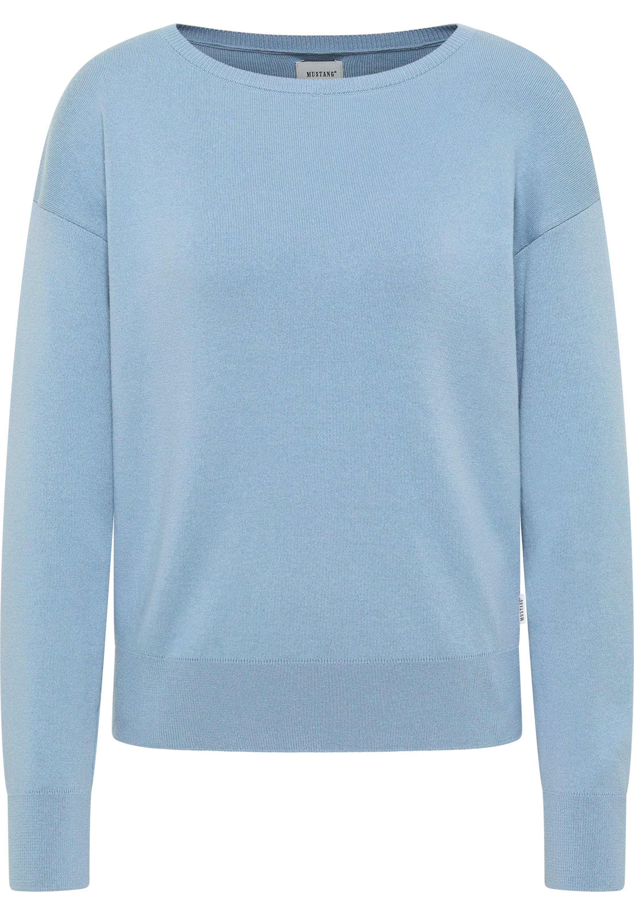 MUSTANG Sweater 'Style Marianna' in Blue: front