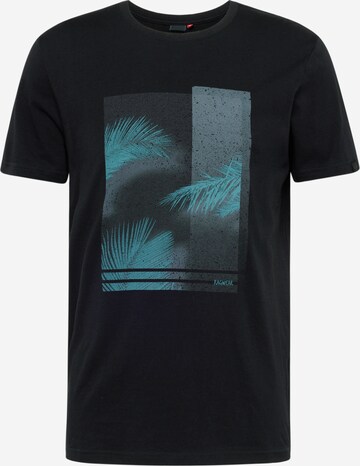 T-Shirt 'VESPIO' Ragwear en noir : devant