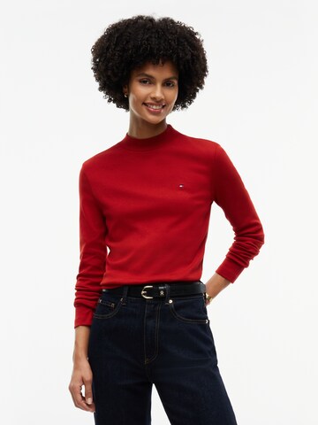 TOMMY HILFIGER - Camisa em vermelho: frente