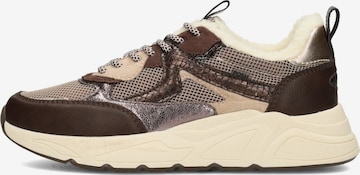 POSH by Poelman Sneakers laag in Bruin: voorkant