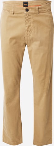 Pantaloni chino di BOSS in beige: frontale