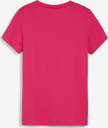 PUMA Μπλουζάκι 'Essentials' σε ροζ