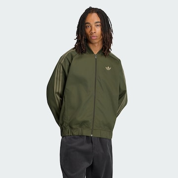 ADIDAS ORIGINALS Between-season jacket 'Sst Adicolor Classics' in Green: front
