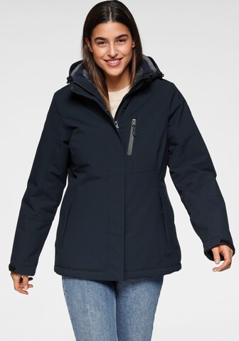 KILLTEC Outdoor Jacket in Blue: front