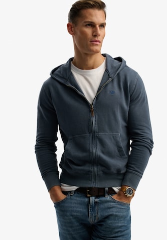 Superdry & Co Sweatvest 'Essential' in Blauw