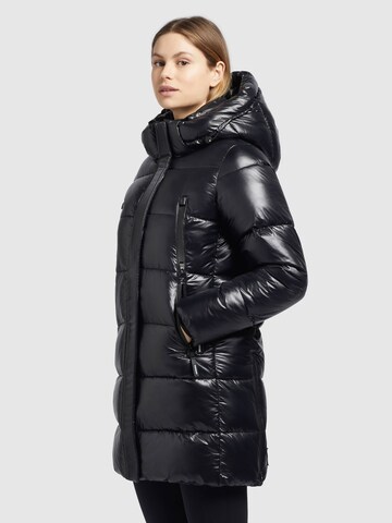 khujo Talvemantel 'Cardi', värv must