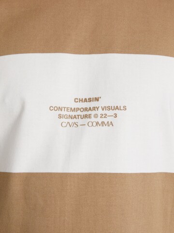 CHASIN' T-shirt 'Biggie' in Braun