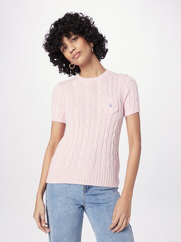 Pull-over Polo Ralph Lauren en rose : devant