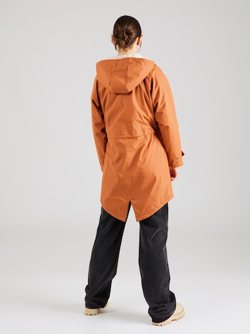 Derbe Toiminnallinen pitkä takki 'Friese' värissä ruskea