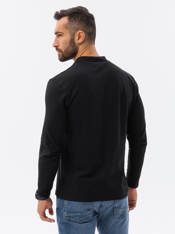 Ombre Shirt 'L132' in Schwarz