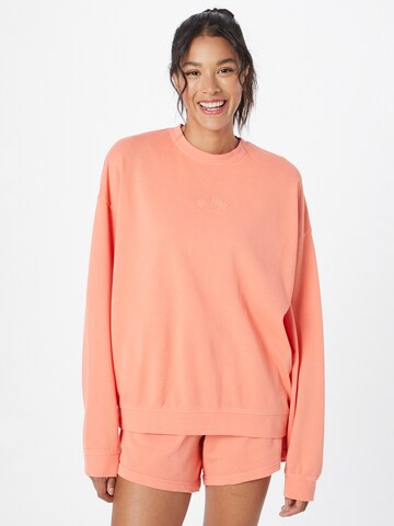 BILLABONG Sweatshirt 'Ride In' in Oranje: voorkant