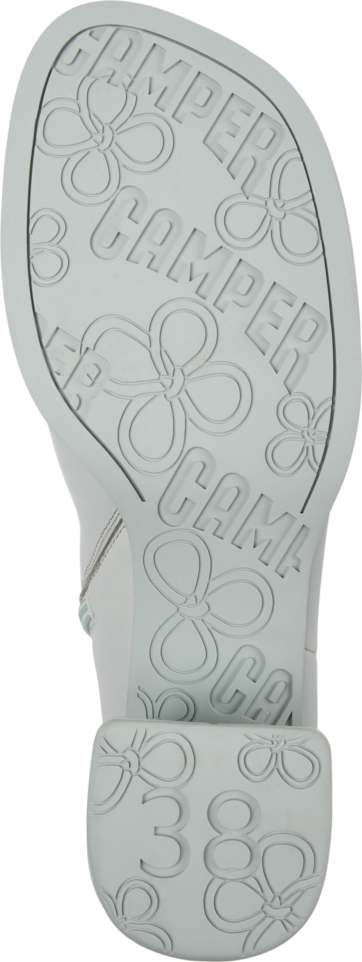 CAMPER Enkellaarsjes 'Kora' in Grijs