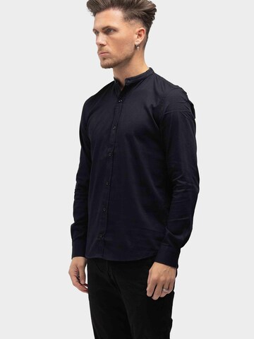 Richesse Shirt 'MAO BLACK LONG' in Zwart