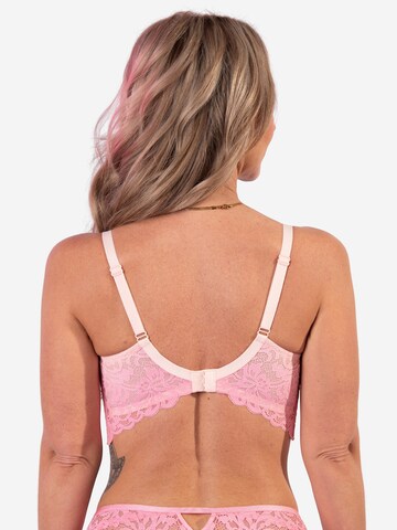 SugarShape T-shirt BH 'True Luna' in Roze
