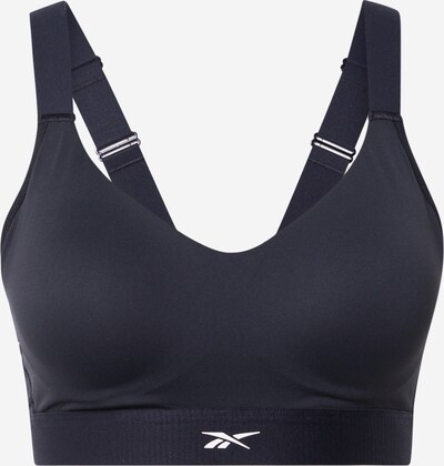 Reebok Soutien-gorge de sport en noir / blanc, Vue avec produit