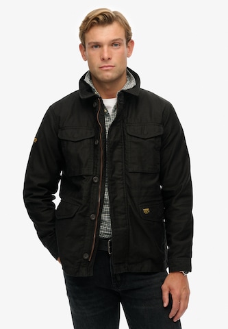 Veste mi-saison 'M65' Superdry en noir