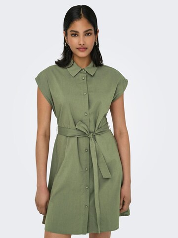 Abito camicia 'ONLLou' di ONLY in verde