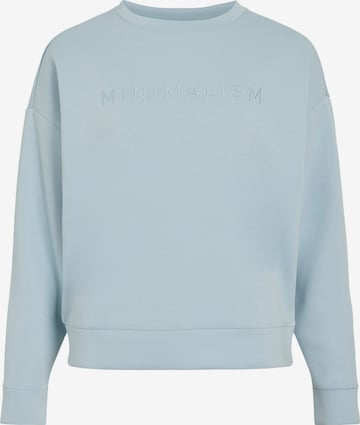 VILA Sweatshirt 'VIReflect' i blå: forside