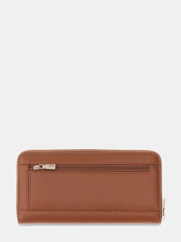 GUESS Wallet 'Janie' in Brown
