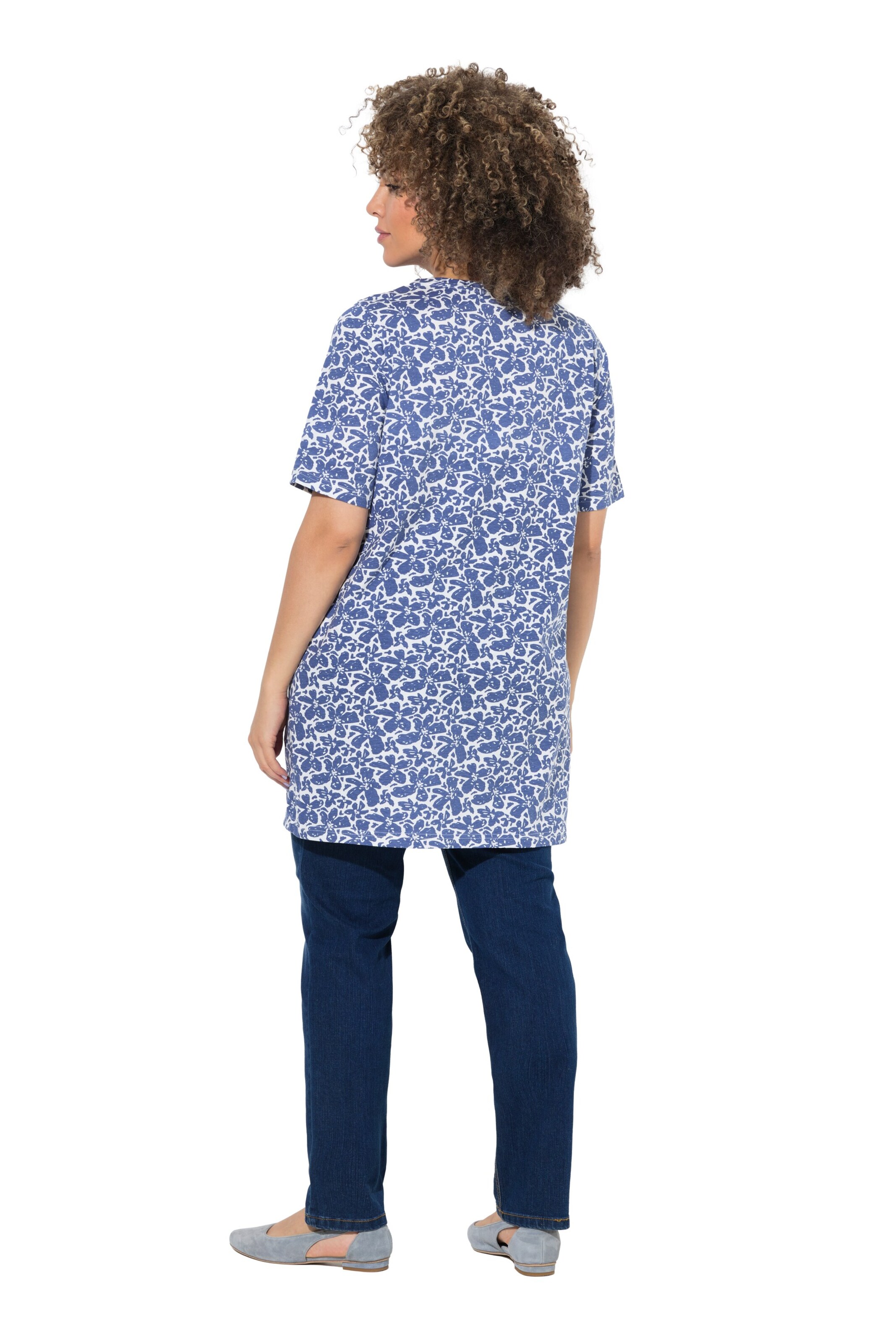 Ulla Popken Shirt in Blau