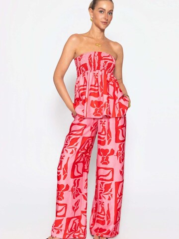 SASSYCLASSY Wide leg Byxa i rosa