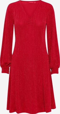 Fransa A-Linien-Kleid in Rot: predná strana