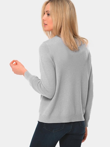 Goldner Knit Cardigan in Silver