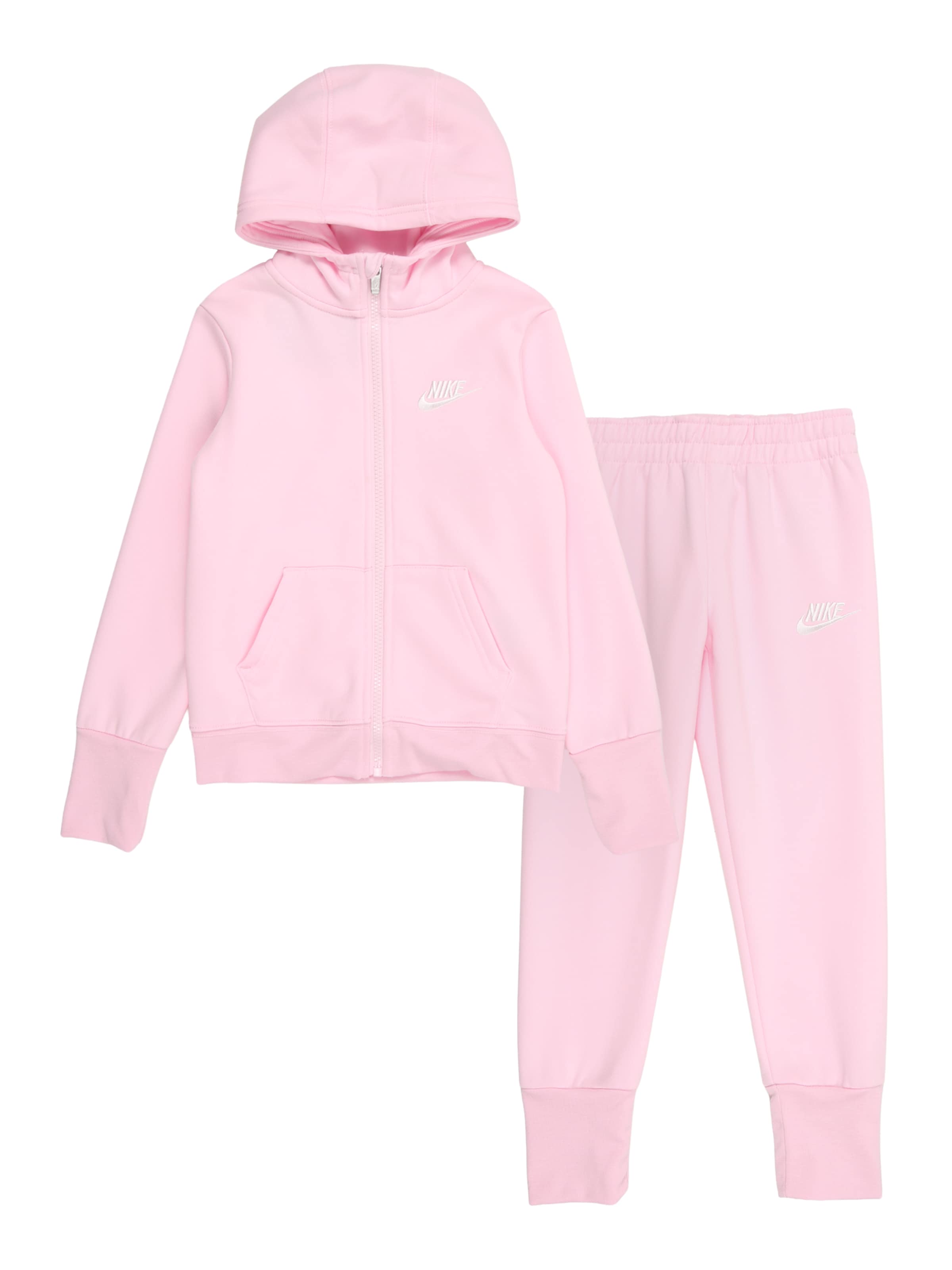 Nike Sportswear Sweat suit in Pink: front