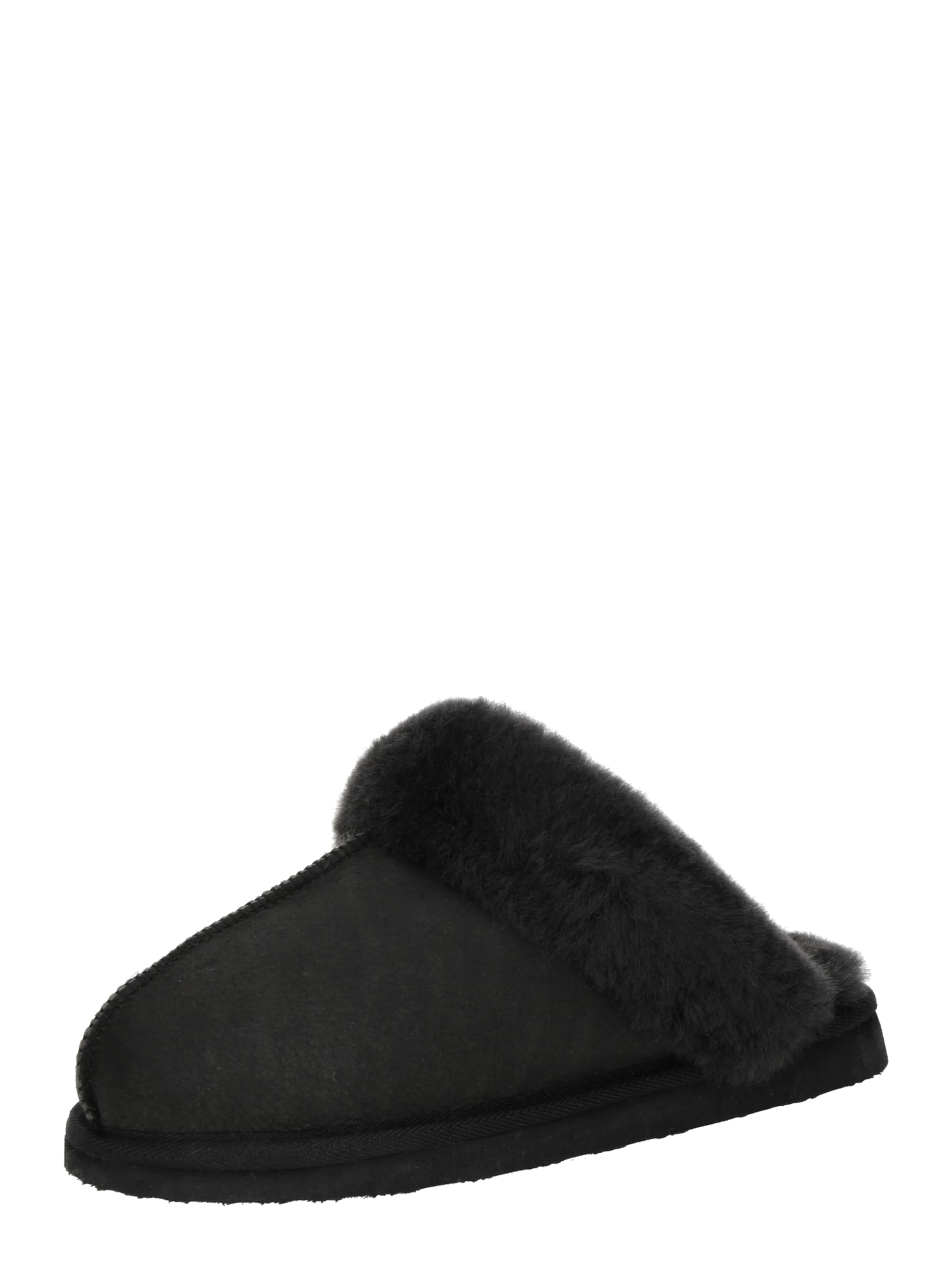 SHEPHERD Παντόφλα 'Jessica' σε μαύρο: μπροστά