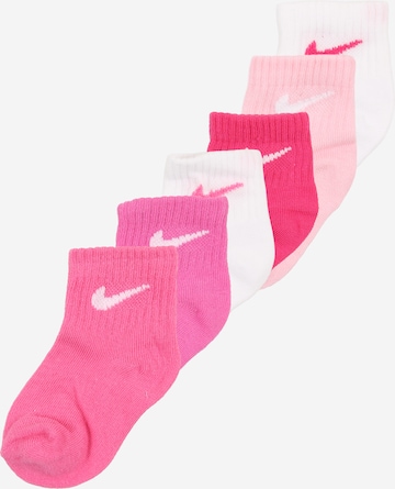 Nike SportswearČarape 'SWOOSH' - roza boja: prednji dio