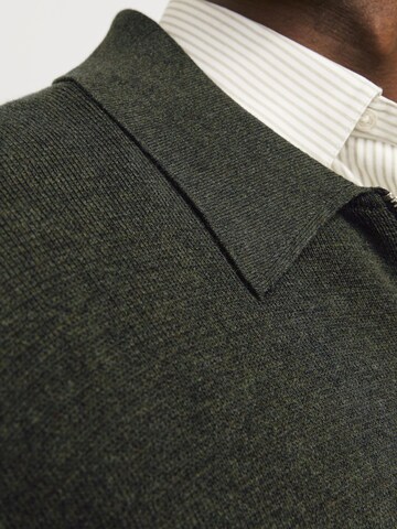 JACK & JONES Kardigán 'JBRBLAmilano' - zöld