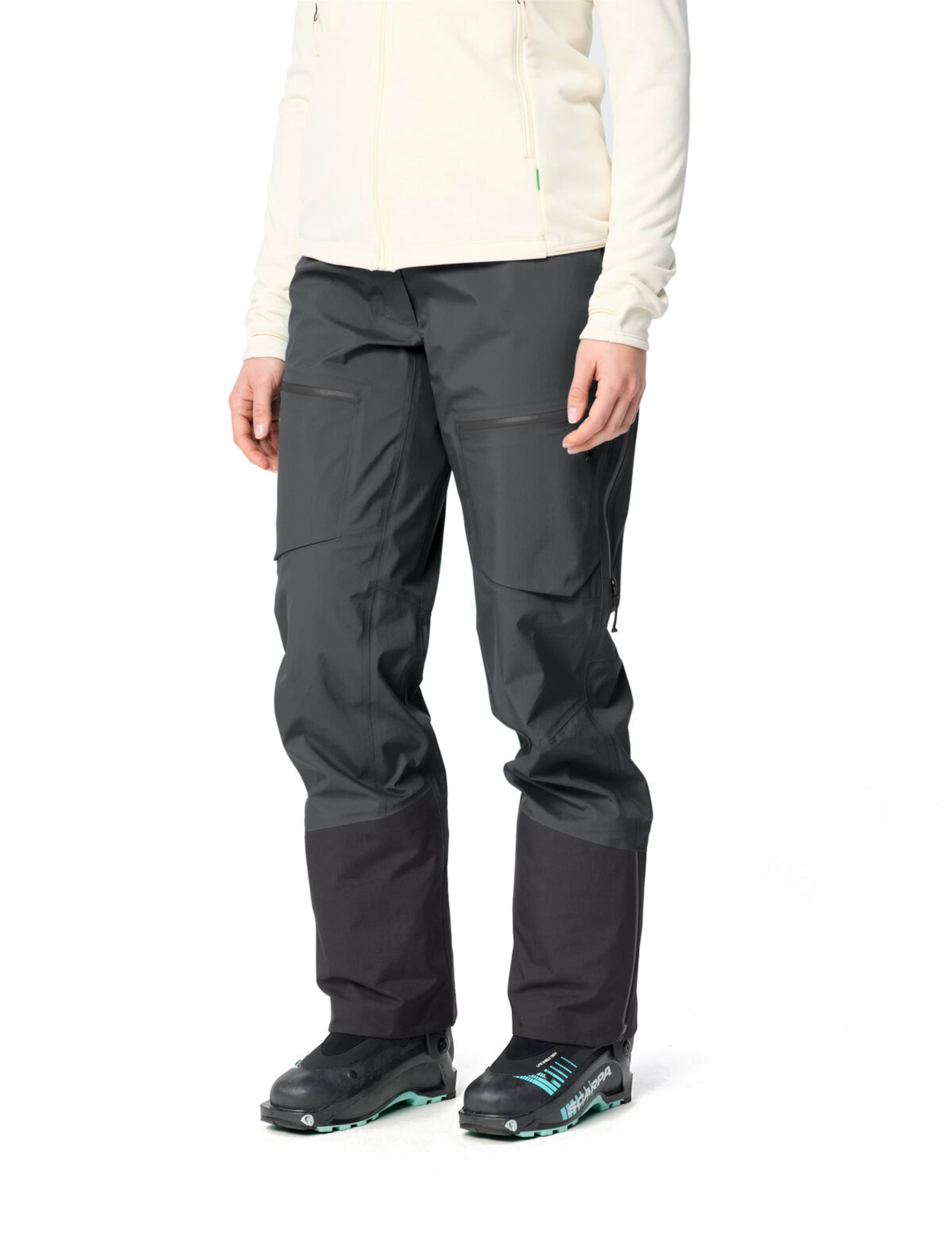 VAUDE Regular Sports trousers 'Monviso II' in Grey