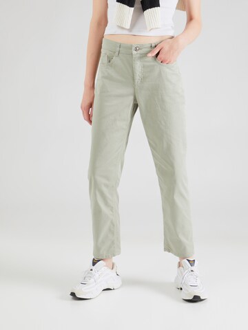 MAC Regular Hose 'STELLA' in Grün: Vorderseite