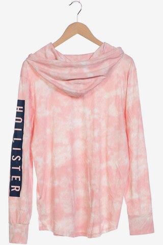 HOLLISTER Sweatshirt & Zip-Up Hoodie in XL in Pink