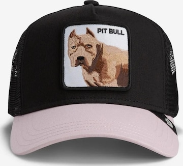 GOORIN Bros.Šilterica 'Gorra goorin bros negra/rosa pitbull trucker cap' - crna boja: prednji dio